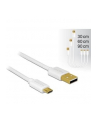 Kabel USB Delock micro AM-MBM5P USB 2.0 0.3m 0.6m 0.9m zestaw biały - nr 6