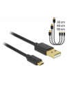 Kabel USB Delock micro AM-MBM5P USB 2.0 0.3m 0.6m 0.9m zestaw - nr 1