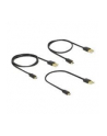 Kabel USB Delock micro AM-MBM5P USB 2.0 0.3m 0.6m 0.9m zestaw - nr 6