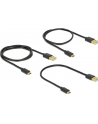 Kabel USB Delock micro AM-MBM5P USB 2.0 0.3m 0.6m 0.9m zestaw - nr 9
