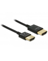 Kabel HDMI Delock HDMI High Speed Ethernet 4K 3D M/M Slim 3m - nr 10