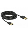Kabel HDMI Delock HDMI High Speed Ethernet 4K 3D M/M Slim 3m - nr 11