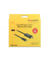 Kabel adapter Delock USB type-C(M) -> HDMI(M) 4K 30Hz 1m - nr 18