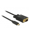 Kabel adapter Delock USB type-C(M) -> VGA(M) 2m - nr 1