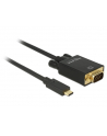 Kabel adapter Delock USB type-C(M) -> VGA(M) 2m - nr 2