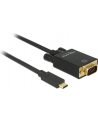 Kabel adapter Delock USB type-C(M) -> VGA(M) 2m - nr 6