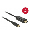 Kabel adapter Delock USB type-C(M) -> HDMI(M) 2m - nr 4
