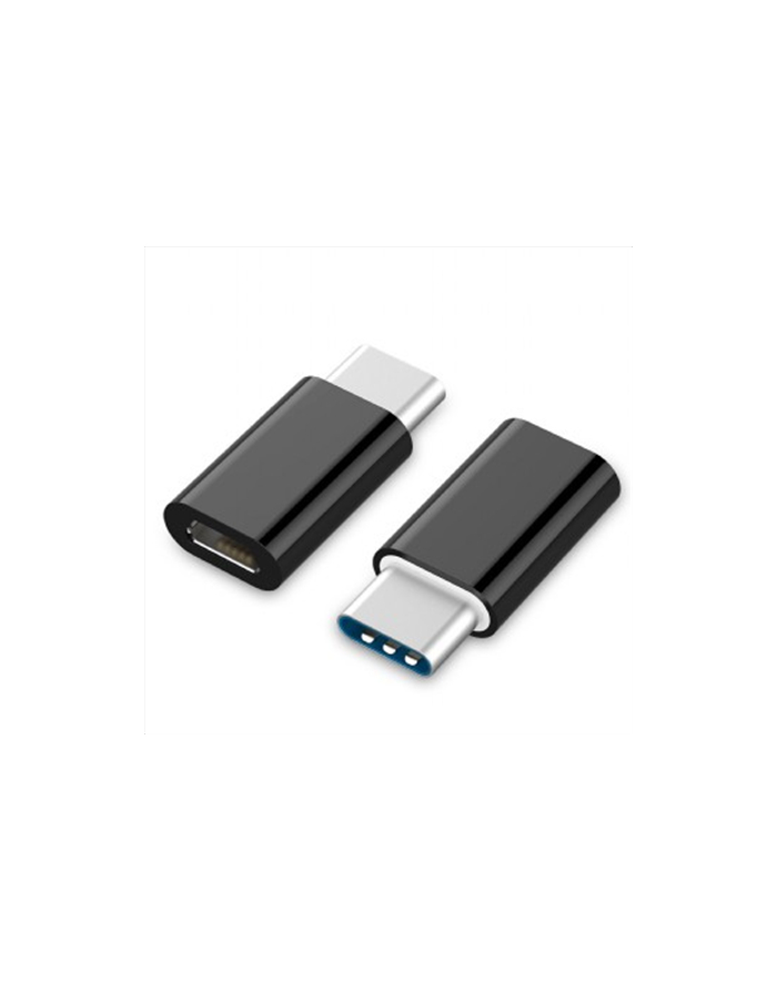 Adapter USB Gembird USB CM-micro BF 2.0 czarny główny