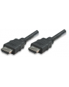 Kabel HDMI Manhattan HDMI/HDMI M/M Ethernet, ekranowany, 5m, czarny - nr 11