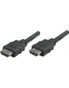 Kabel HDMI Manhattan HDMI/HDMI M/M Ethernet, ekranowany, 5m, czarny - nr 17