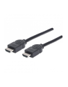 Kabel HDMI Manhattan HDMI/HDMI M/M Ethernet, ekranowany, 5m, czarny - nr 19