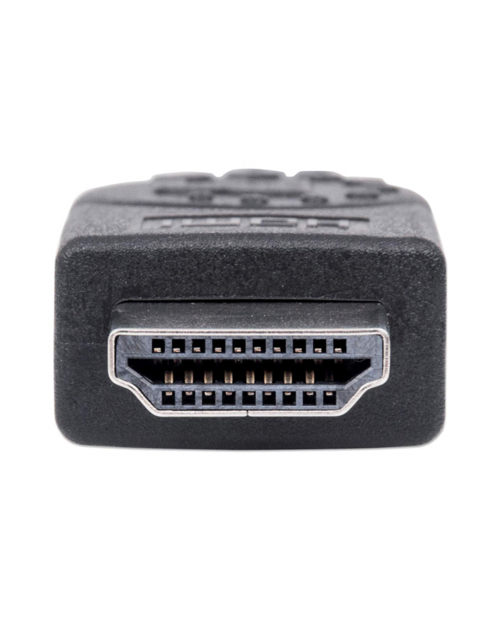 Kabel HDMI Manhattan HDMI/HDMI M/M Ethernet, ekranowany, 5m, czarny główny