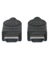 Kabel HDMI Manhattan HDMI/HDMI M/M 1.4 Ethernet, niklowane złącza, 10m, czarny - nr 16