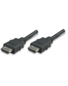 Kabel HDMI Manhattan HDMI/HDMI M/M 1.4 Ethernet, niklowane złącza, 10m, czarny - nr 11