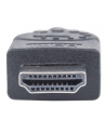 Adapter Manhattan HDMI męski na DVI-D 24+1 męski, Dual Link, 1,8m, czarny - nr 15