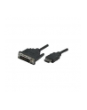 Adapter Manhattan HDMI męski na DVI-D 24+1 męski, Dual Link, 1,8m, czarny - nr 17