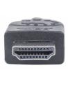 Adapter Manhattan HDMI męski na DVI-D 24+1 męski, Dual Link, 1,8m, czarny - nr 6