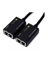 Extender HDMI Techly po skrętce Cat. 5e/6 do 30m, czarny - nr 22