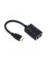 Extender HDMI Techly po skrętce Cat. 5e/6 do 30m, czarny - nr 23