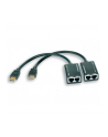 Extender HDMI Techly po skrętce Cat. 5e/6 do 30m, czarny - nr 7