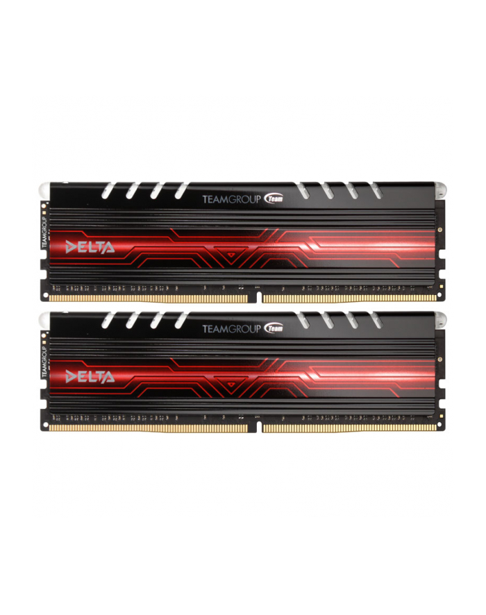 Team Group Delta Series rote LED, DDR4-2400, CL15 - 32 GB Kit główny