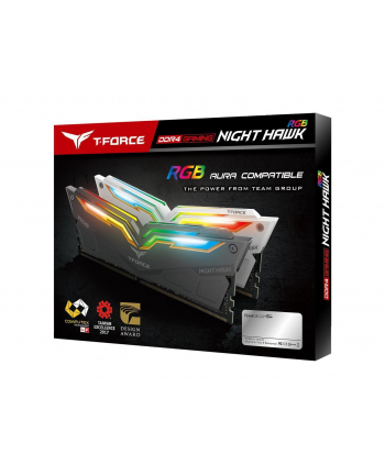 Team Group T-Force Nighthawk BLACK , DDR4-3000, CL16 - 16 GB RGB