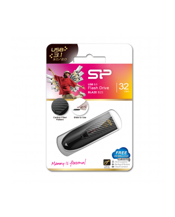 Pendrive Silicon Power Blaze B25 32GB USB 3.1 czarny nr 1