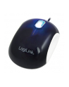 Mysz przewodowa optyczna LogiLink ID0095A USB, 1000 dpi, Mini, czarna/biała - nr 5