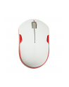 Mysz bezprzewodowa optyczna LogiLink ID0129 2,4 GHz 1200 dpi biała/czerwona - nr 11