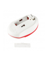Mysz bezprzewodowa optyczna LogiLink ID0129 2,4 GHz 1200 dpi biała/czerwona - nr 14