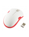 Mysz bezprzewodowa optyczna LogiLink ID0129 2,4 GHz 1200 dpi biała/czerwona - nr 18