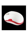 Mysz bezprzewodowa optyczna LogiLink ID0129 2,4 GHz 1200 dpi biała/czerwona - nr 3