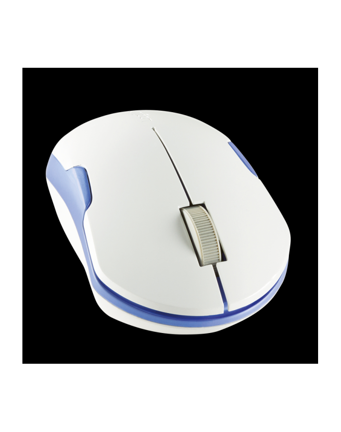 Mysz bezprzewodowa optyczna LogiLink ID0130 2,4 GHz 1200 dpi biała/niebieska główny