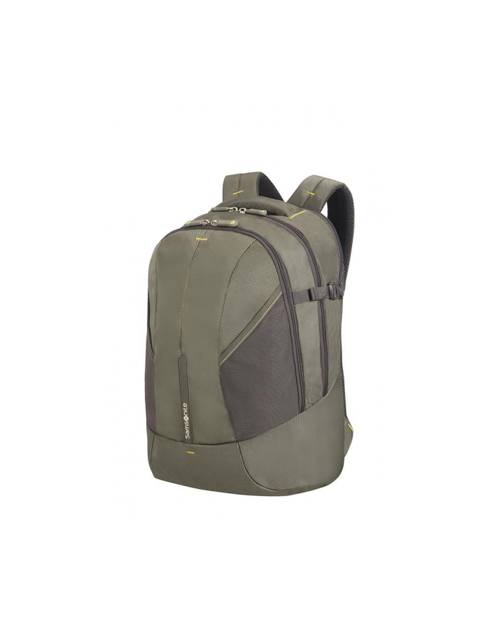 Backpack M SAMSONITE 37N04002 16'' 4MATION komp, tablt, dok.kiesz,oliwkowo/żółty główny