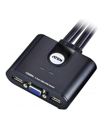 Przełącznik KVM ATEN CS22U (CS22U-A7) 2-port.