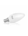 Whitenergy Żarówka LED | 6xSMD2835| C37 | E14 | 3W | 230V |ciepłe biała| mleczne - nr 3