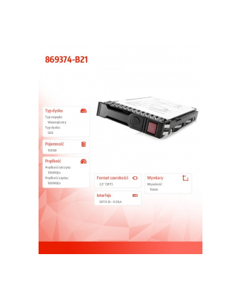 Hewlett Packard Enterprise 150GB SATA 6G RI SF SC DS SSD 869374-B21