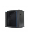 Digitalbox START.LAN szafa wisząca rack 19'' 12U 600x450mm czarna (drzwi przednie szklane) - nr 9