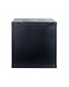 Digitalbox START.LAN szafa wisząca rack 19'' 12U 600x600mm czarna (drzwi przednie szklane) - nr 6