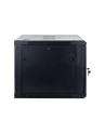 Digitalbox START.LAN szafa wisząca rack 19'' 9U 600x600mm czarna (drzwi przednie szklane) - nr 4