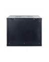 Digitalbox START.LAN szafa wisząca rack 19'' 9U 600x600mm czarna (drzwi przednie szklane) - nr 5