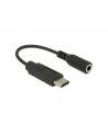 Delock Adapter/przejściówka USB Type-C (M) > Stereo Jack żeński, 14 cm - nr 10