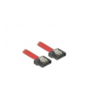 Delock Przewód SATA FLEXI 6 Gb/s o dł. 20 cm, czerwony, metalowe zaciski - nr 4