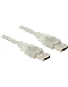 DELOCK KABEL USB AM-AM 2.0 3M PRZEZROCZYSTY - nr 10
