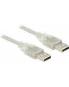 DELOCK KABEL USB AM-AM 2.0 3M PRZEZROCZYSTY - nr 9