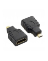 Techly Adapter Micro-D HDMI na HDMI M/F czarny - nr 6