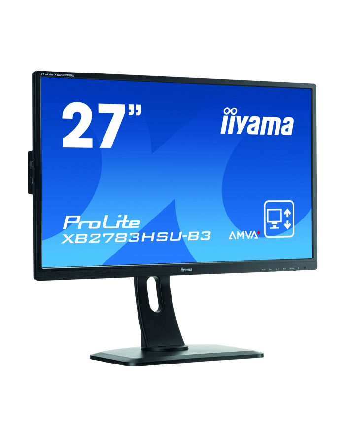 Monitor Iiyama XB2783HSU 27'', panel AMVA+, DVI/HDMI USB, głośniki główny