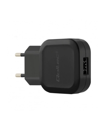 Qoltec Ładowarka sieciowa 12W | 5V | 2.4A | USB + kabel USB typC