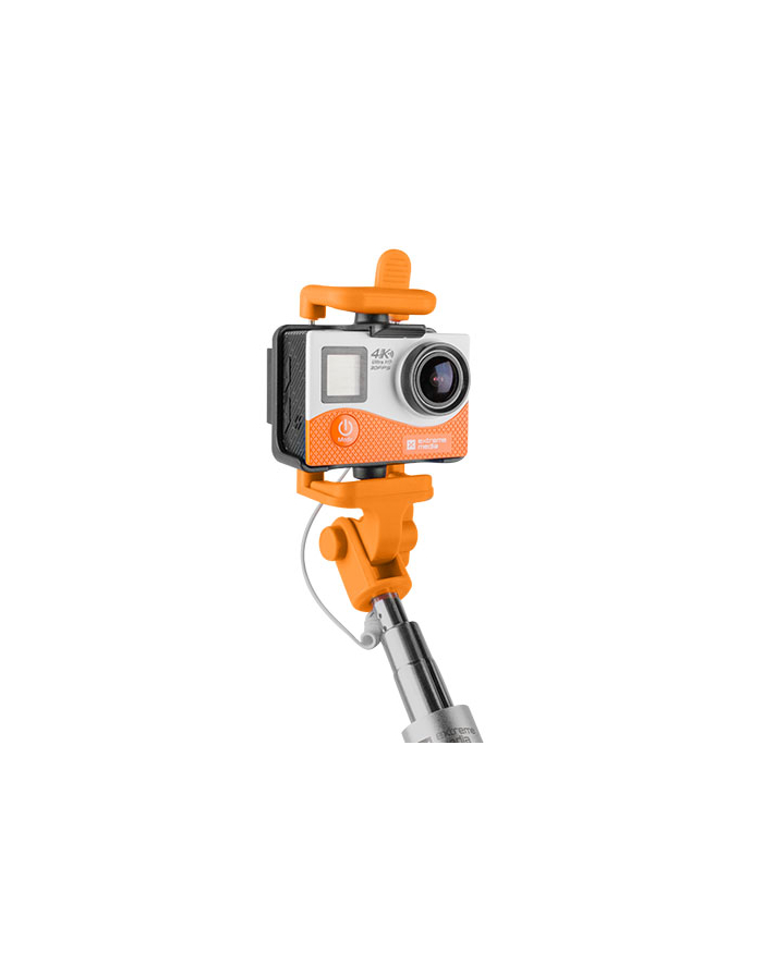 NATEC Selfie stick Monopod przewodowy pomarańczowy SF-20W główny