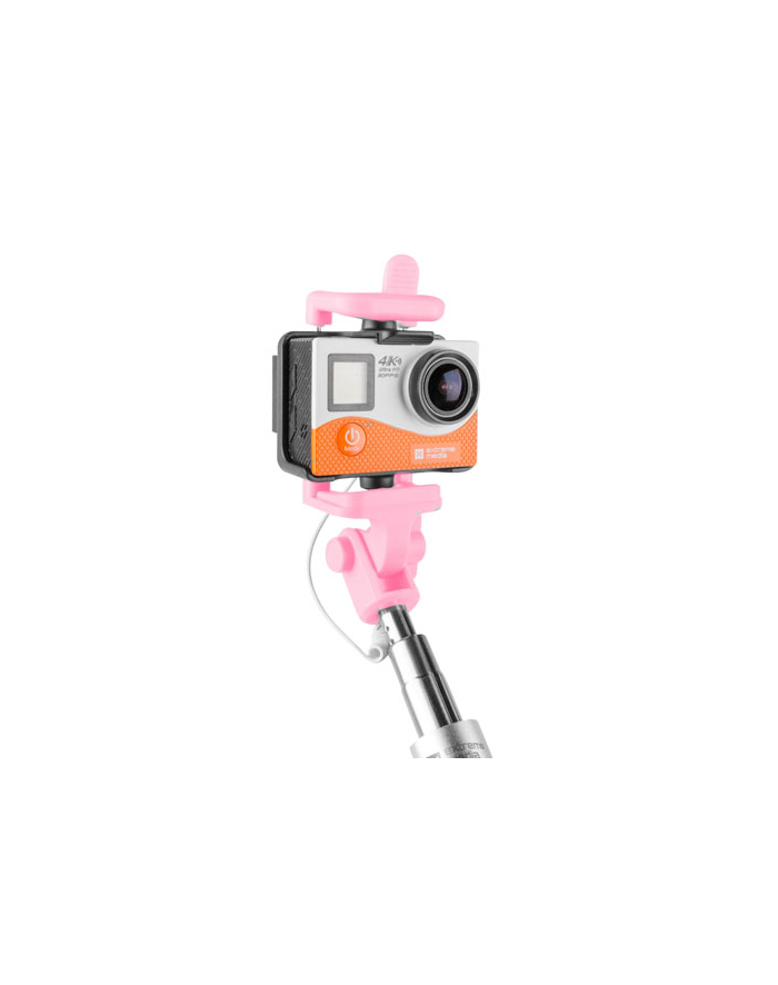 NATEC Selfie stick Monopod przewodowy różowy SF-20W główny